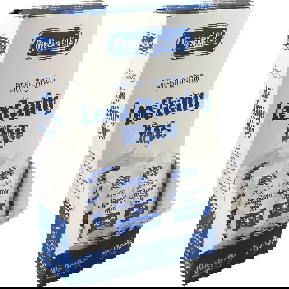 Eyewear Cleaning Wipes: Pre-Moistened, Paper, Use with Glasses